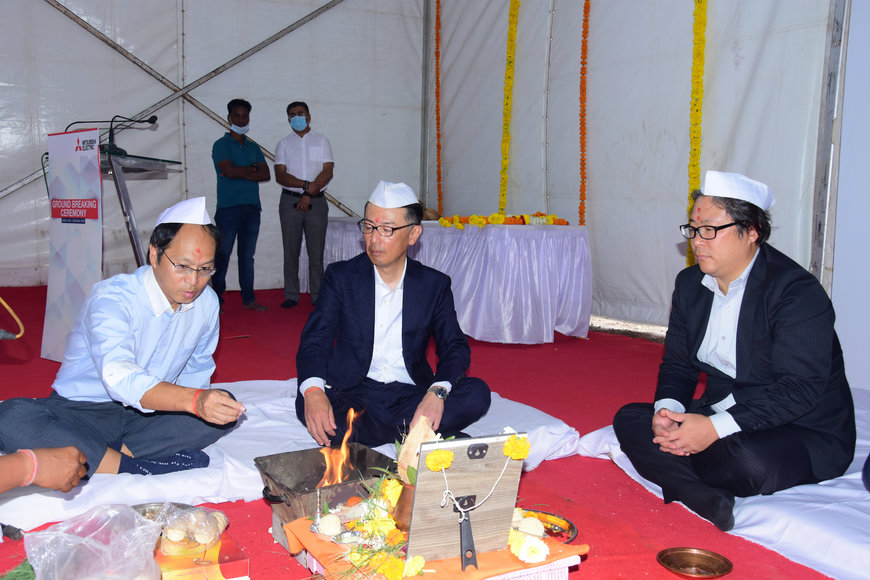 Mitsubishi Electric Initiates it’s New Factory Automation Systems Manufacturing Facility Groundbreaking in Maharashtra